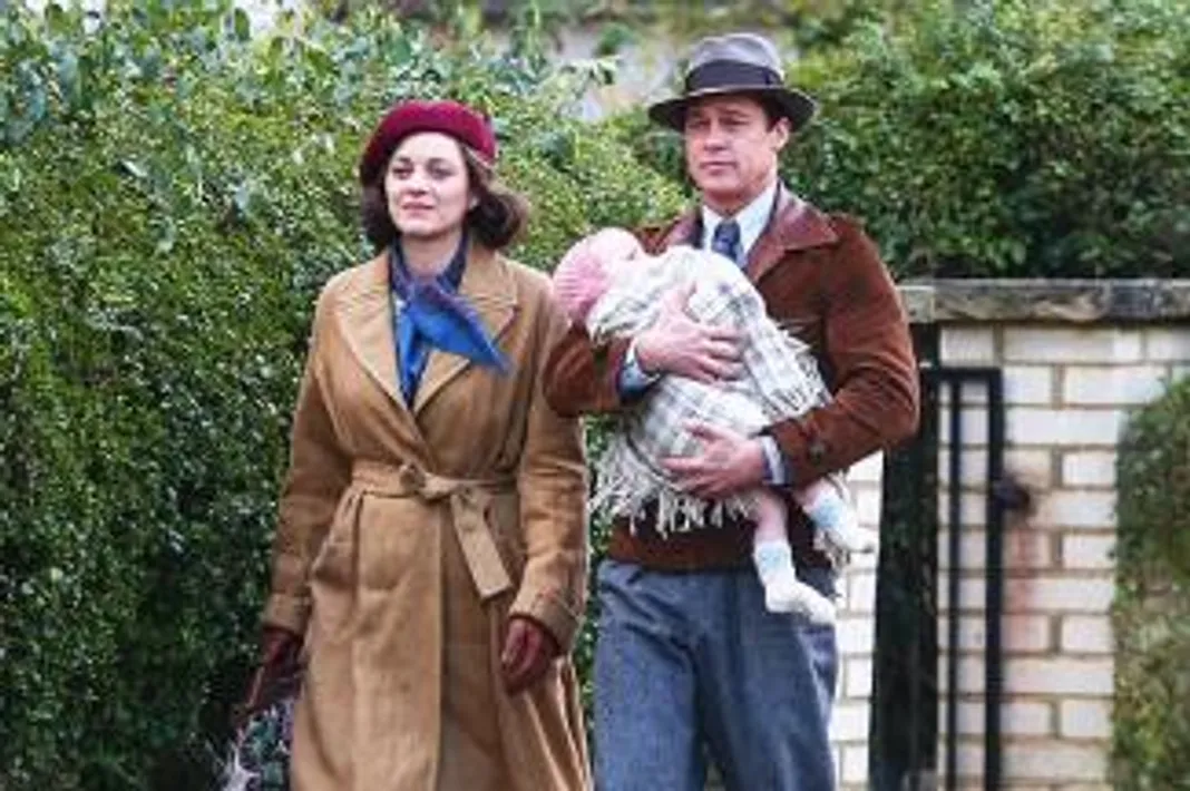 Brad Pitt & Marion Cotillard Play Unhappy Families In Spy Thriller (PHOTOS) Marion Cotillard, Brad Pitt, Five Seconds of Silence