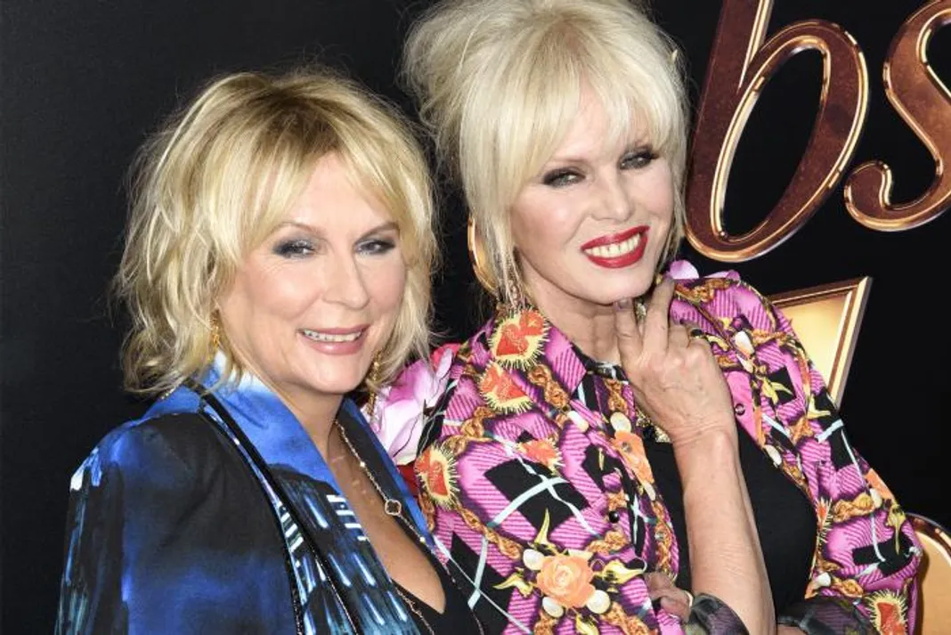Joanna Lumley and Jennifer Saunders