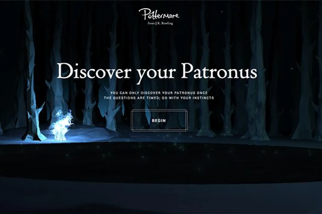 You Can Now Find Out What Your 'Harry Potter' Patronus Is!