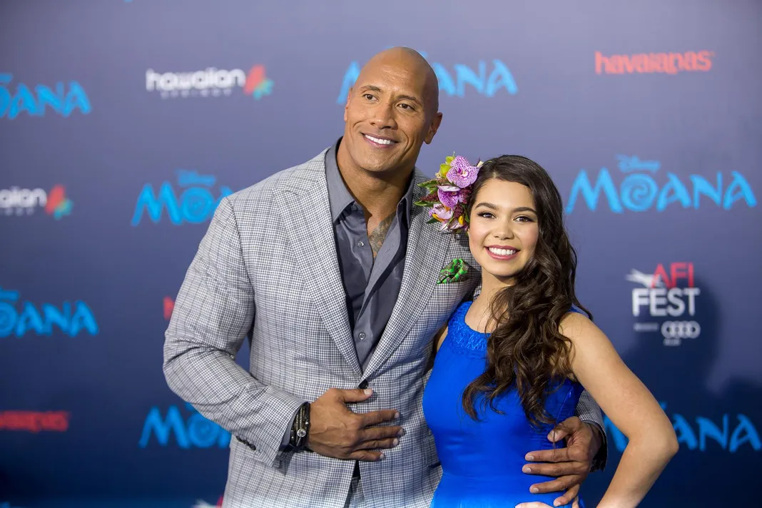 That Cast Of ‘Moana’ Were Super Festive At The Hollywood Premiere