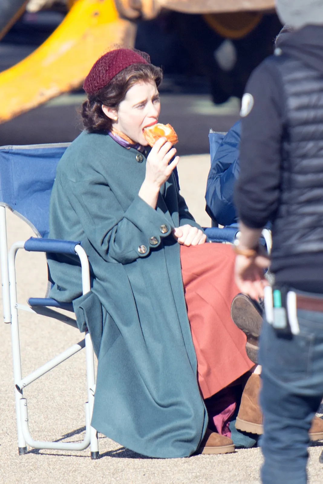 Claire Foy & Matt Smith Film Season Two of 'The Crown'