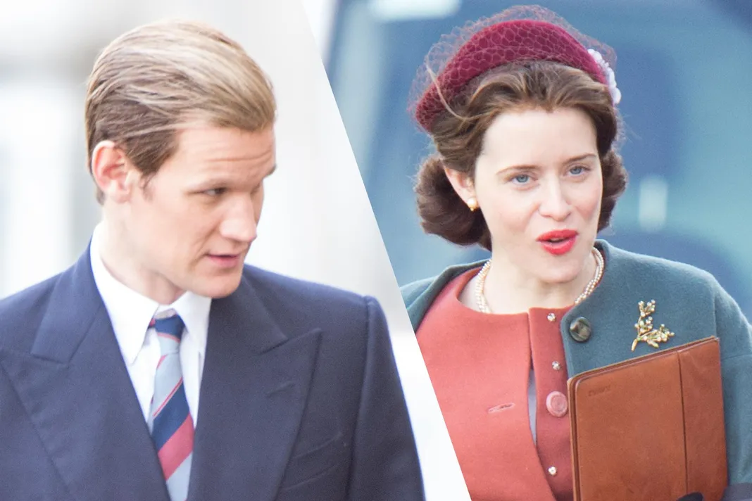 Claire Foy & Matt Smith Film Season Two of 'The Crown'