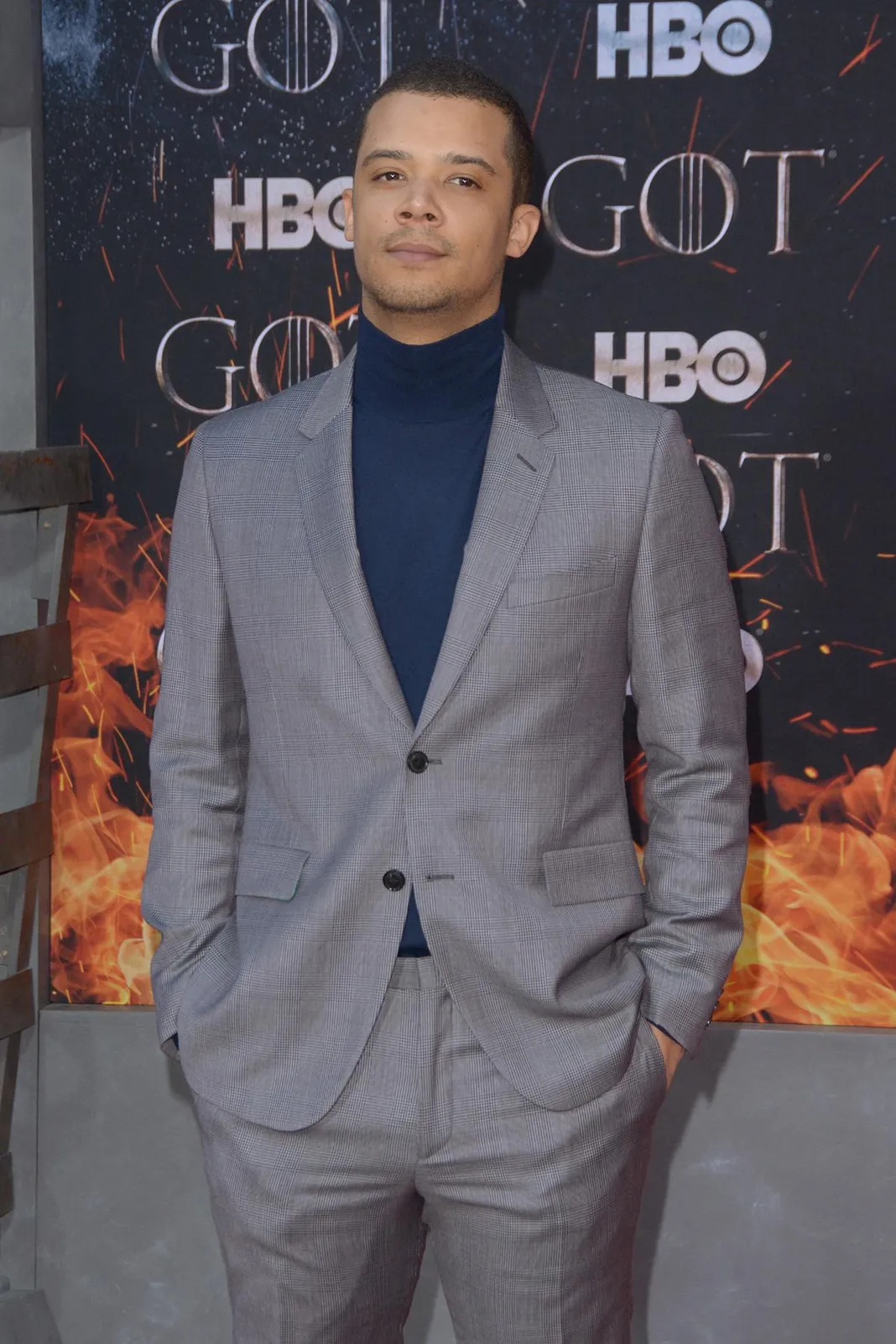 'Game of Thrones' season 8 premiere held at Radio City Music Hall - Arrivals Featuring: Jacob Anderson Where: New York, New York, United States When: 03 Apr 2019 Credit: Ivan Nikolov/WENN.com