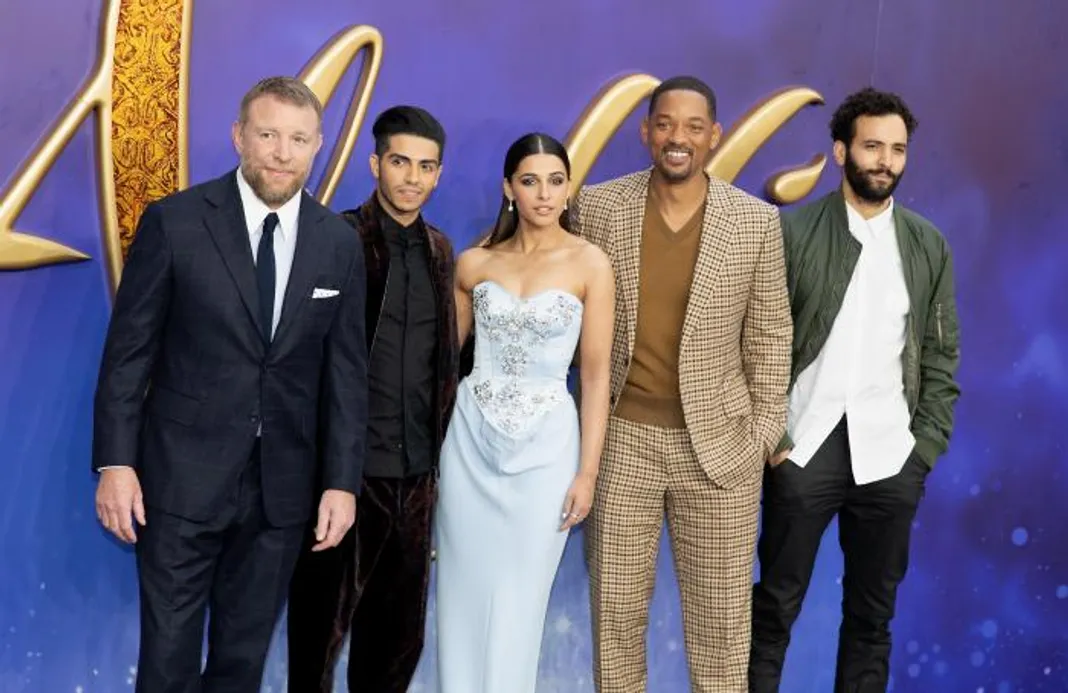 Guy Ritchie, Mena Massoud, Naomi Scott, Will Smith, Marwan Kenzari