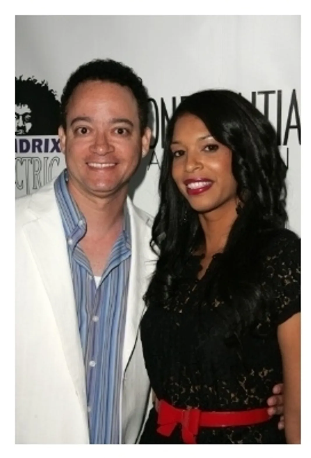 Christopher Reid and wife Christopher Reid and wife