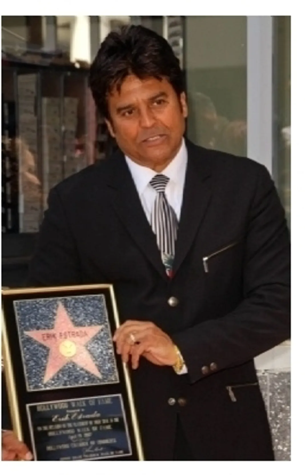 Erik Estrada Hollywood Walk of Fame Ceremony