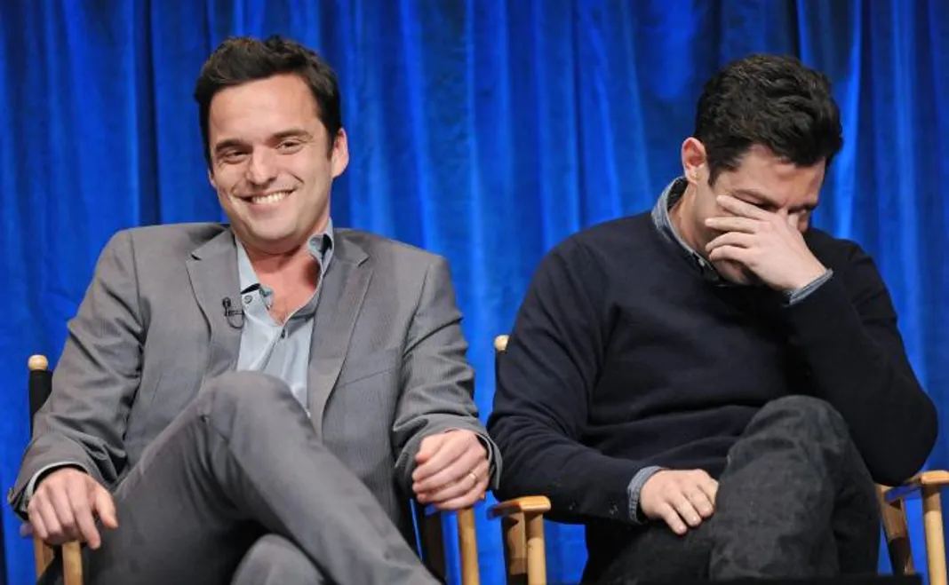 Jake Johnson, Max Greenfield Jake Johnson, Max Greenfield