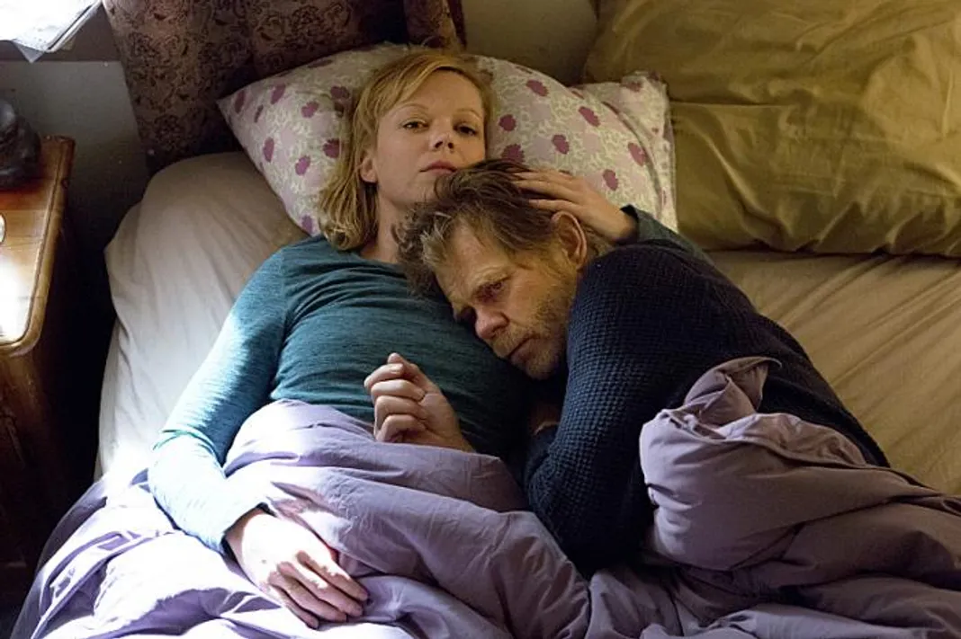 Shameless, Emily Bergl and William H. Macy Shameless, Emily Bergl and William H. Macy