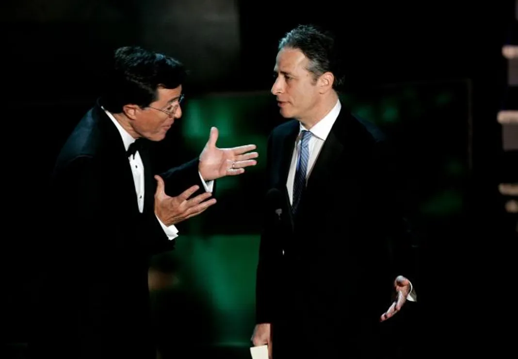 Stephen Colbert, Jon Stewart Stephen Colbert, Jon Stewart