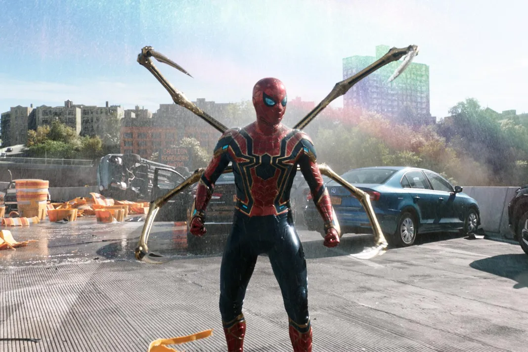 Spider-Man from Columbia Pictures' SPIDER-MAN: NO WAY HOME.