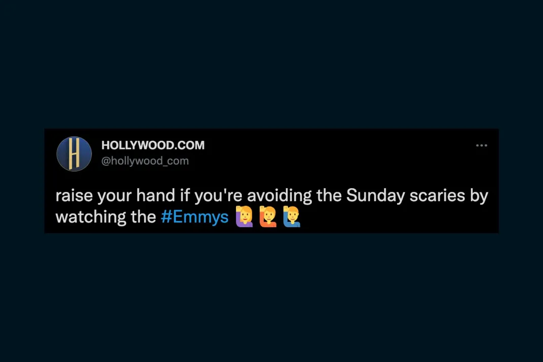 2021 emmy awards tweet