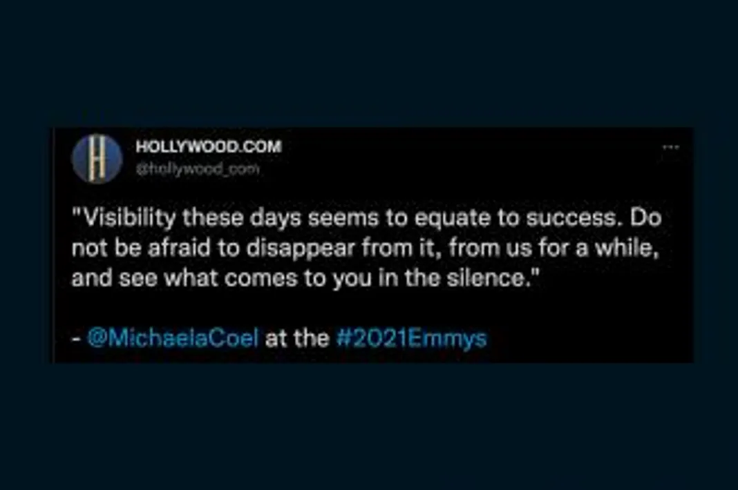 Emmy 2021 Winners: Memorable Acceptance Speeches from Female Winners 2021 emmys speech Michaela Coel