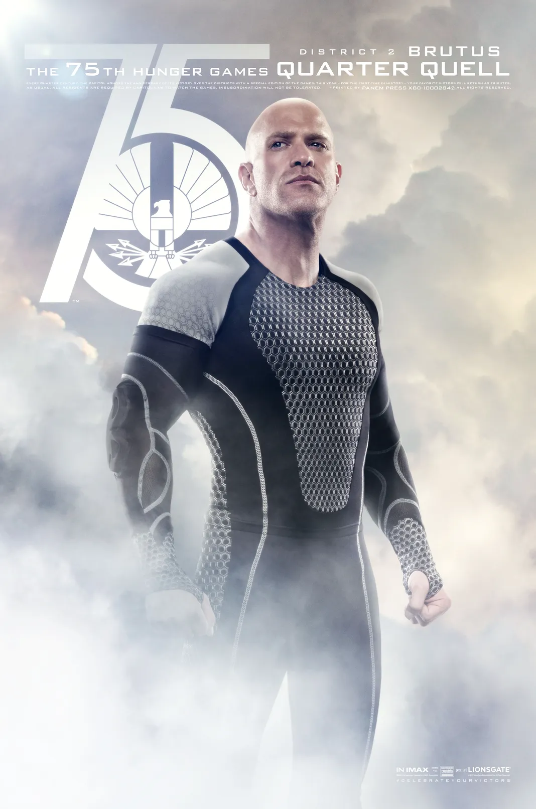 11 Quarter Quell Character Posters From The Hunger Games Catching Fire
